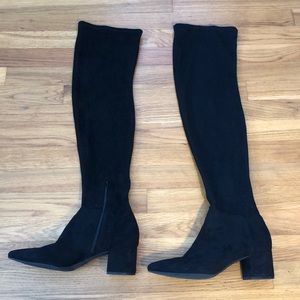 Black Over the Knee Boots